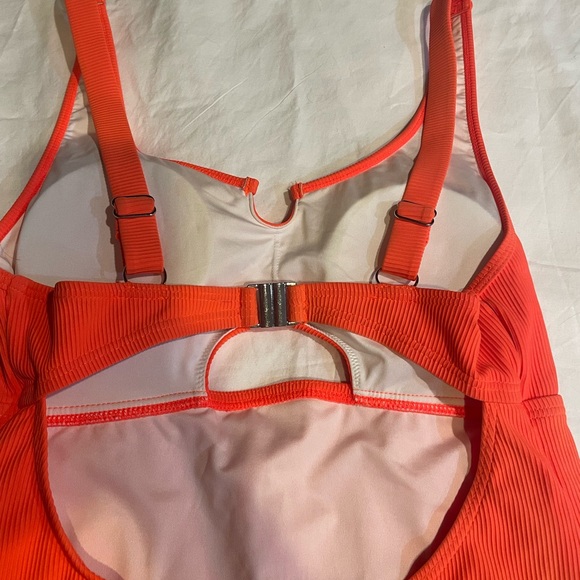Tangerine Cutout one-piece Swimsuit - Picture 12 of 16